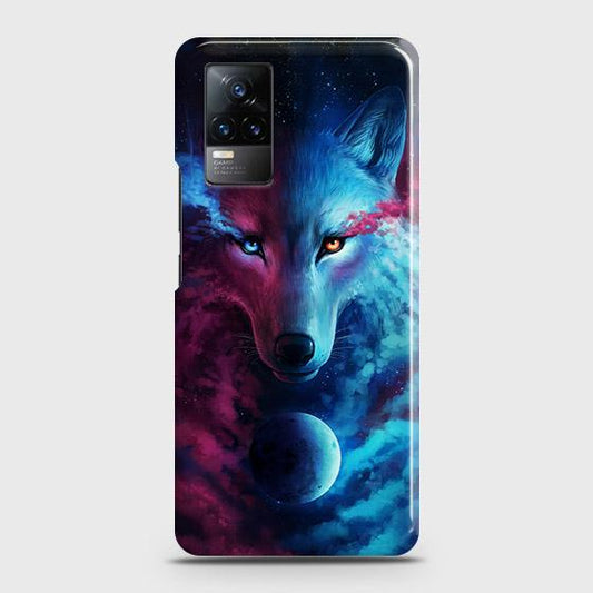 Vivo V21e Cover - Infinity Wolf Trendy Printed Hard Case with Life Time Colors Guarantee