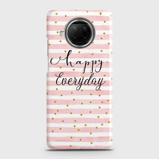 Xiaomi Mi 10i Cover - Trendy Happy Everyday Printed Hard Case with Life Time Colors Guarantee