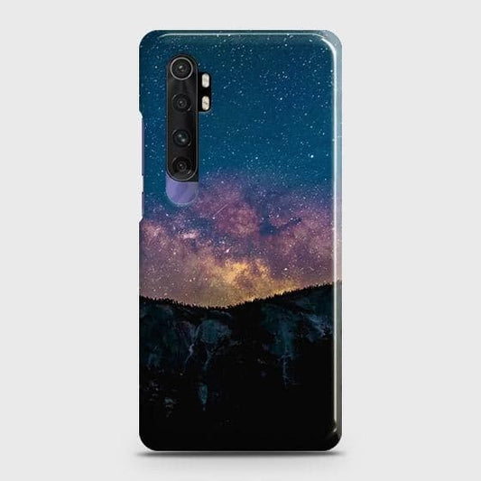 Xiaomi Mi Note 10 Lite Cover ( Some Extra Space in Camera Hole) - Matte Finish - Embrace Dark Galaxy  Trendy Printed Hard Case with Life Time Colors Guarantee