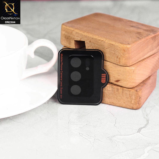 Oppo A16 - Black - 9H Ultra Thin Scratch-Resistant Camera Lens Glass Protector