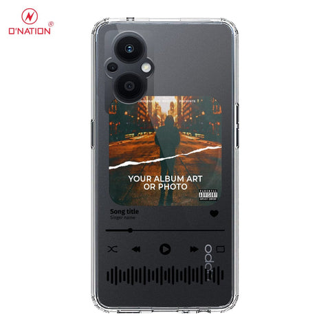 Oppo Reno 7Z 5G Cover - Personalised Album Art Series - 4 Designs - Clear Phone Case - Soft Silicon Borders