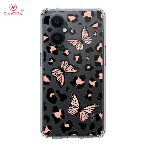 Oppo Reno 7Z 5G Cover - O'Nation Butterfly Dreams Series - 9 Designs - Clear Phone Case - Soft Silicon Borders