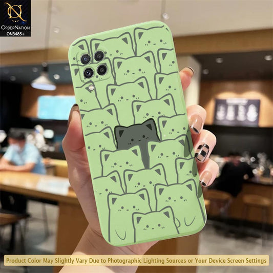 Samsung Galaxy A22 Cover - ONation Be Different Series - HQ Liquid Silicone Elegant Colors Camera Protection Soft Case (Fast Delivery)