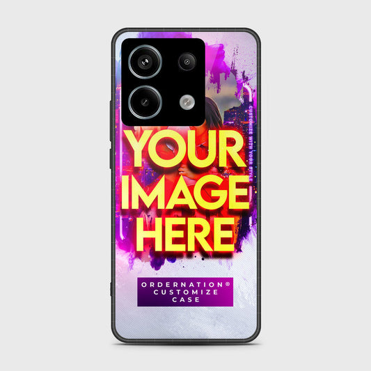 Xiaomi Redmi Note 13 Cover - Customized Case Series - Upload Your Photo - Multiple Case Types Available