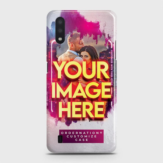 Samsung Galaxy A01 Cover - Customized Case Series - Upload Your Photo - Multiple Case Types Available