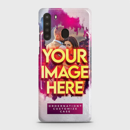Samsung Galaxy A21 Cover - Customized Case Series - Upload Your Photo - Multiple Case Types Available