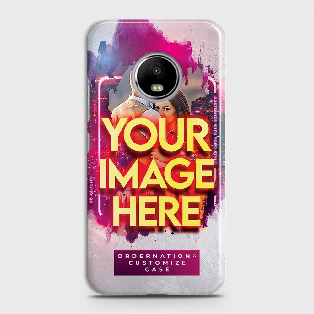 Motorola Moto E4 Plus Cover - Customized Case Series - Upload Your Photo - Multiple Case Types Available