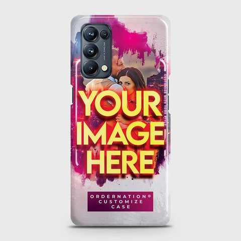 Oppo Reno 5 4G Cover - Customized Case Series - Upload Your Photo - Multiple Case Types Available