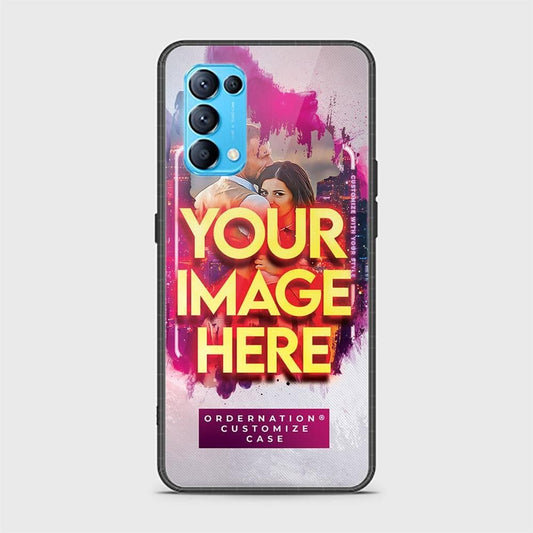 Oppo Reno 5 4G Cover - Customized Case Series - Upload Your Photo - Multiple Case Types Available