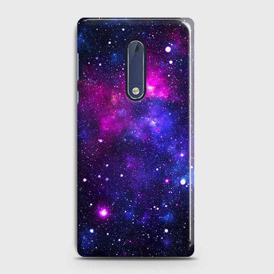 Nokia 5 - Dark Galaxy Stars Modern Printed Hard Case