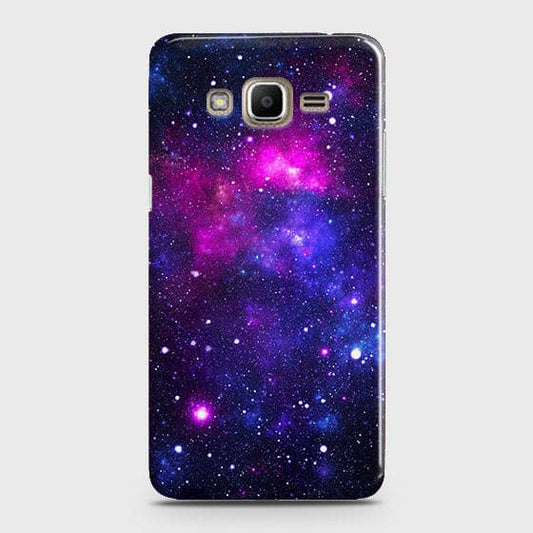 Samsung Galaxy Grand Prime / Grand Prime Plus / J2 Prime  - Dark Galaxy Stars Modern Printed Hard Case