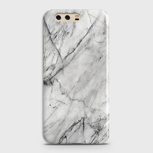 Huawei P10 Plus Cover - Matte Finish - Trendy White Floor Marble Printed Hard Case with Life Time Colors Guarantee - D2