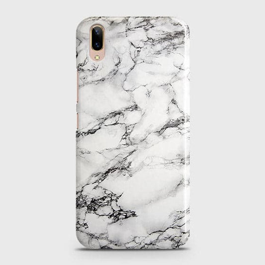 Vivo V11 Pro Cover - Matte Finish - Trendy Mysterious White Marble Printed Hard Case with Life Time Colors Guarantee (Fast Delivery)(FS)