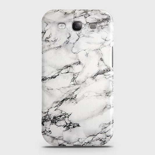 Samsung Galaxy S3 Cover - Matte Finish - Trendy Mysterious White Marble Printed Hard Case with Life Time Colors Guarantee