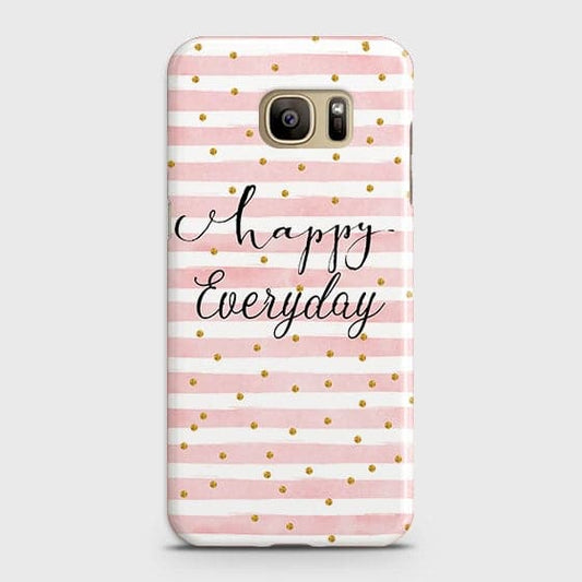 Samsung Galaxy Note 7 - Trendy Happy Everyday Printed Hard Case With Life Time Colors Guarantee B-77