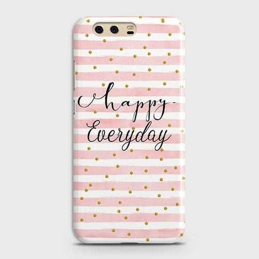 Huawei P10 Plus - Trendy Happy Everyday Printed Hard Case With Life Time Colors Guarantee
