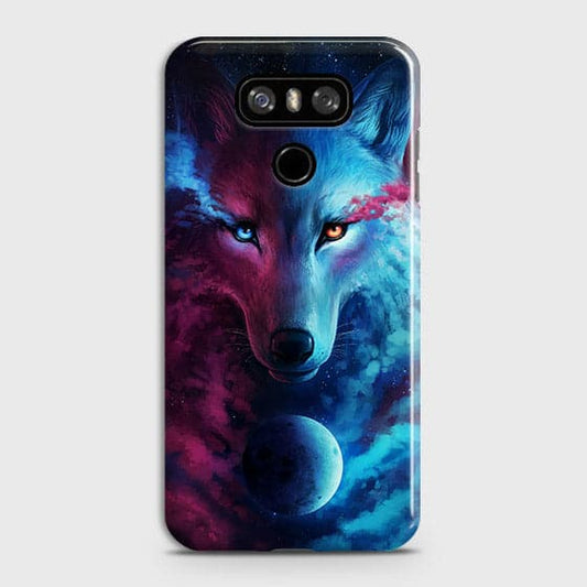 LG G6 Cover - Infinity Wolf  Trendy Printed Hard Case With Life Time Guarantee