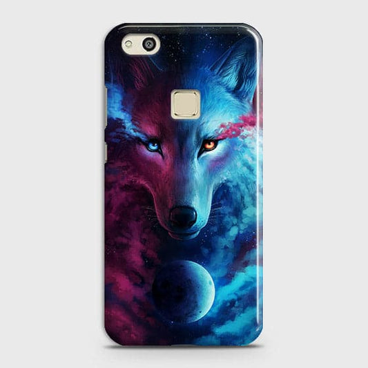 Huawei P10 Lite Cover - Infinity Wolf  Trendy Printed Hard Case With Life Time Guarantee
