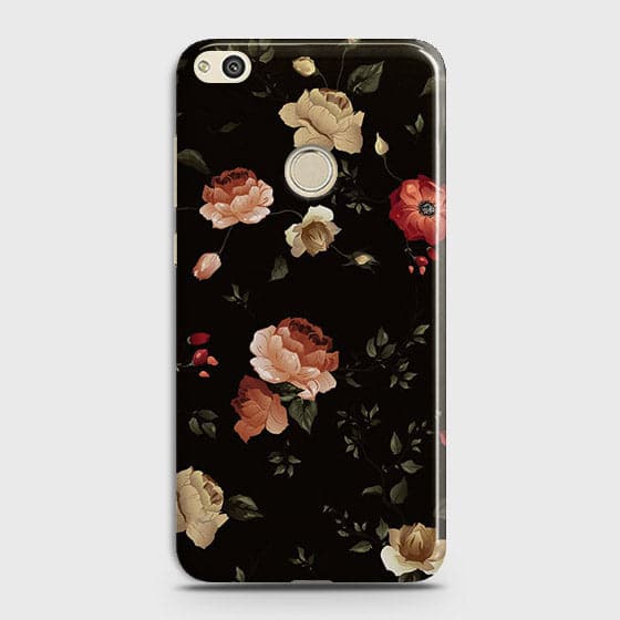 Huawei Honor Lite Cover Matte Finish Dark Rose Vintage