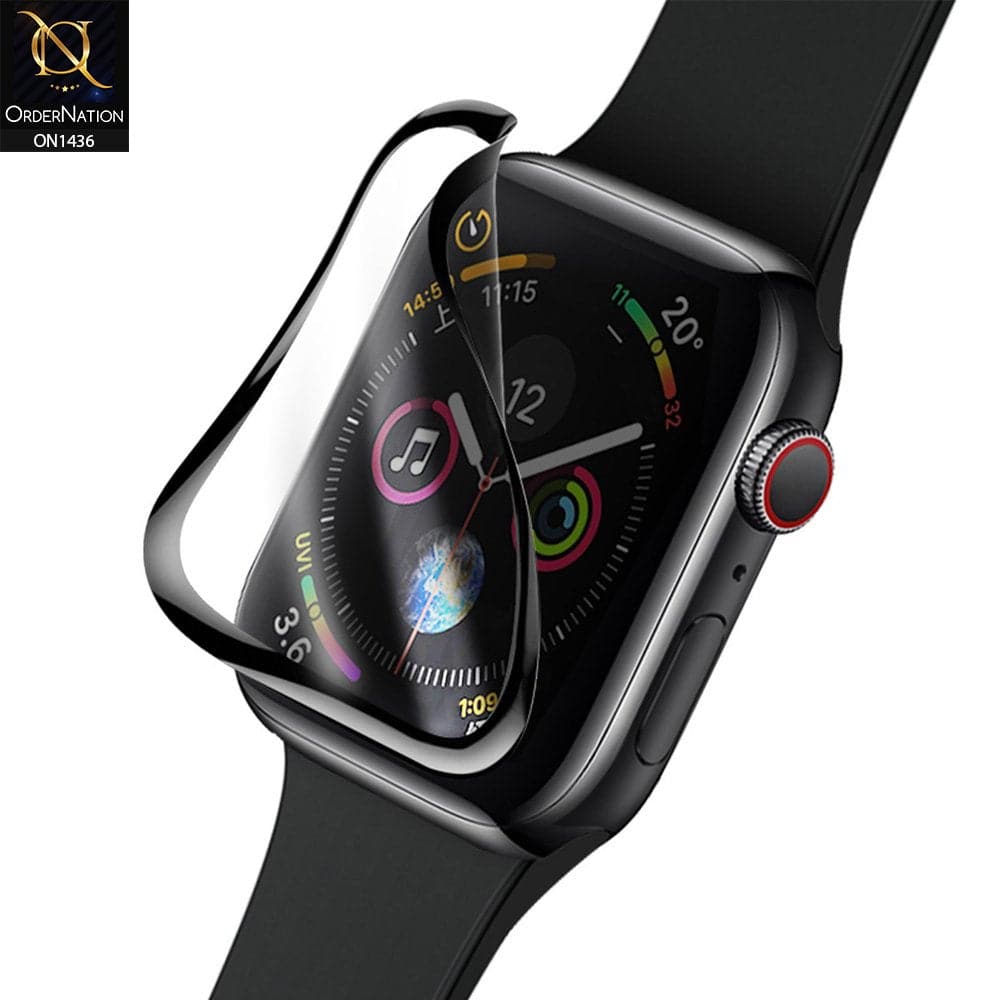 Apple Watch Series (44mm) Screen Protector Black – OrderNation
