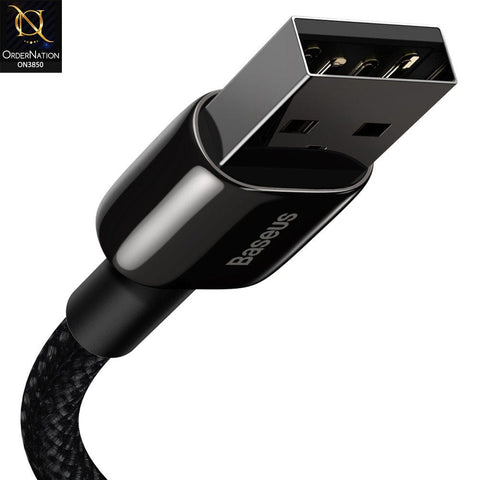 Baseus Tungsten USB - Lightning cable 2,4 A 1 m (CALWJ-01) - Black
