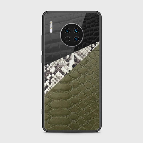 Huawei Mate 30 Cover - Printed Skins Series - HQ Ultra Shine Premium Infinity Glass Soft Silicon Borders Case