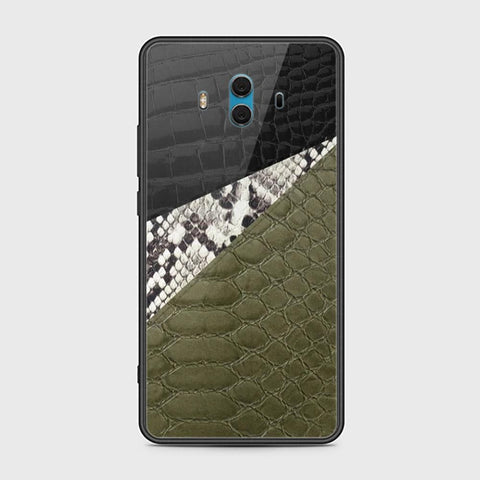 Huawei Mate 10 Cover - Printed Skins Series - HQ Ultra Shine Premium Infinity Glass Soft Silicon Borders Case