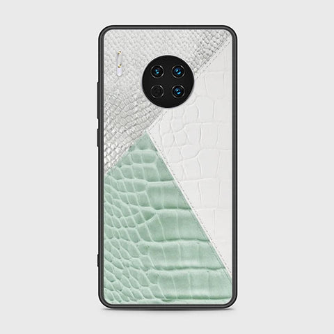 Huawei Mate 30 Cover - Printed Skins Series - HQ Ultra Shine Premium Infinity Glass Soft Silicon Borders Case