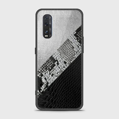 Oppo Find X2 Cover- Printed Skins Series - HQ Ultra Shine Premium Infinity Glass Soft Silicon Borders Case