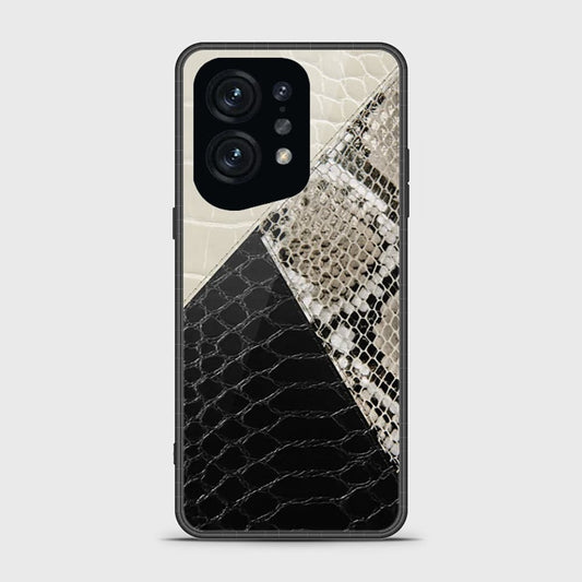 Oppo Find X5 Cover - Printed Skins Series - HQ Ultra Shine Premium Infinity Glass Soft Silicon Borders Case