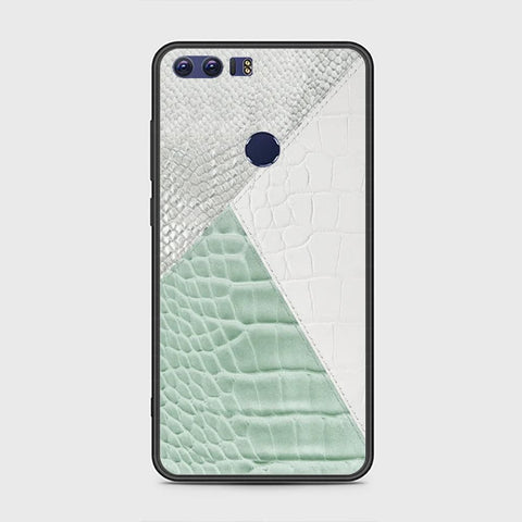 Huawei Honor 8 Cover - Printed Skins Series - HQ Ultra Shine Premium Infinity Glass Soft Silicon Borders Case