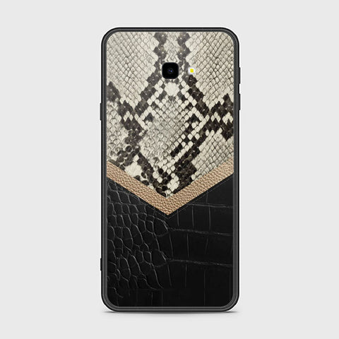 Samsung Galaxy J4 Plus Cover- Printed Skins Series - HQ Ultra Shine Premium Infinity Glass Soft Silicon Borders Case