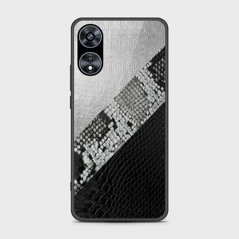 Oppo A58 4G Cover- Printed Skins Series - HQ Ultra Shine Premium Infinity Glass Soft Silicon Borders Case