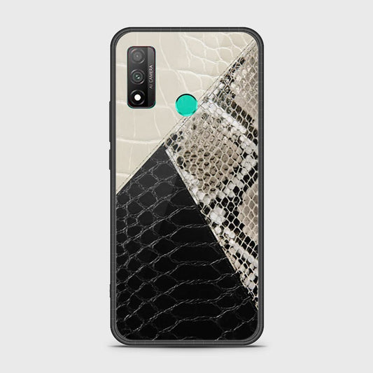Huawei P smart 2020 Cover - Printed Skins Series - HQ Ultra Shine Premium Infinity Glass Soft Silicon Borders Case