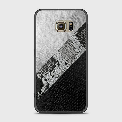 Samsung Galaxy S6 Cover- Printed Skins Series - HQ Ultra Shine Premium Infinity Glass Soft Silicon Borders Case