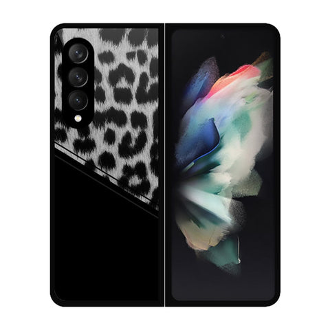 Samsung Galaxy Z Fold 3 5G Cover- Printed Skins Series - HQ Premium Shine Durable Shatterproof Case - Soft Silicon Borders