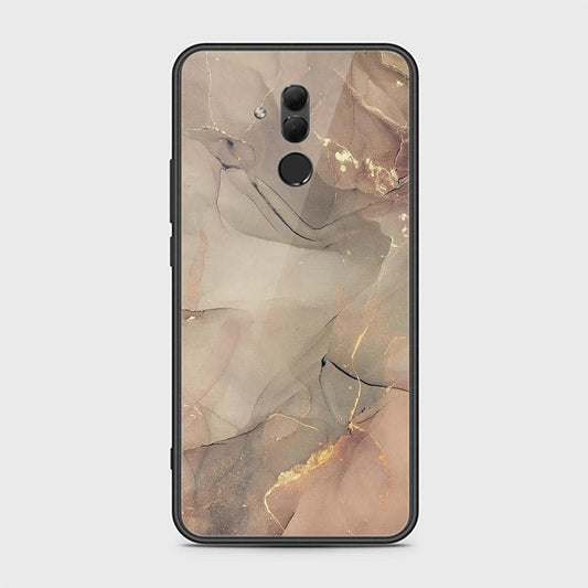 Huawei Mate 20 Lite Cover - Mystic Marble Series - HQ Ultra Shine Premium Infinity Glass Soft Silicon Borders Case