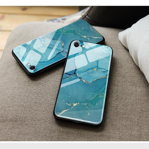 Huawei Mate 30 Cover - Mystic Marble Series - HQ Ultra Shine Premium Infinity Glass Soft Silicon Borders Case