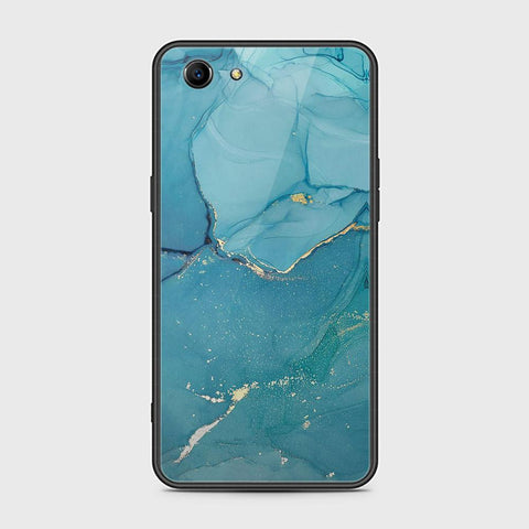 Oppo A83 Cover - Mystic Marble Series - HQ Ultra Shine Premium Infinity Glass Soft Silicon Borders Case
