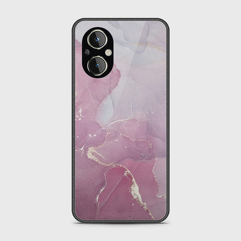 Oppo A96 5G Cover- Mystic Marble Series - HQ Ultra Shine Premium Infinity Glass Soft Silicon Borders Case