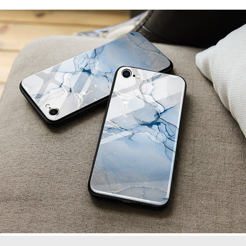 Samsung Galaxy M54 Cover- Mystic Marble Series - HQ Ultra Shine Premium Infinity Glass Soft Silicon Borders Case