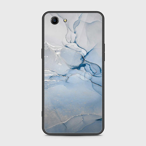 Oppo A83 Cover - Mystic Marble Series - HQ Ultra Shine Premium Infinity Glass Soft Silicon Borders Case