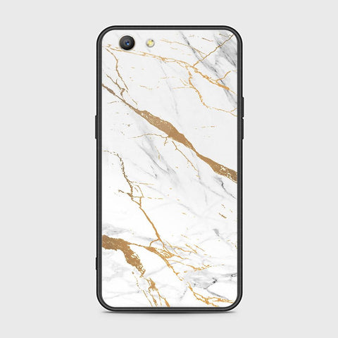 Oppo F1S Cover - Mystic Marble Series - HQ Ultra Shine Premium Infinity Glass Soft Silicon Borders Case