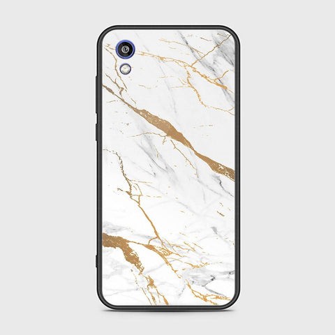 Huawei Honor 8S Cover - Mystic Marble Series - HQ Ultra Shine Premium Infinity Glass Soft Silicon Borders Case