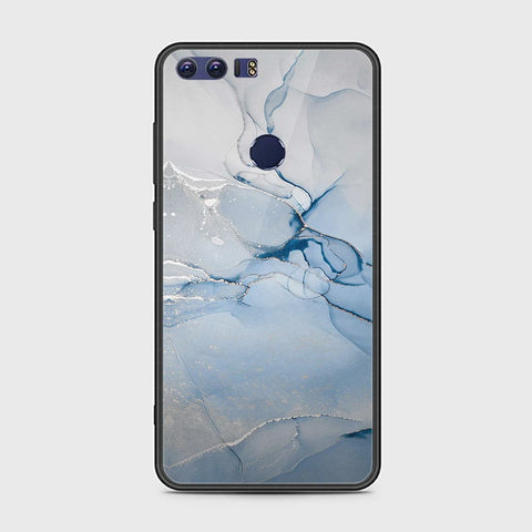 Huawei Honor 8 Cover - Mystic Marble Series - HQ Ultra Shine Premium Infinity Glass Soft Silicon Borders Case