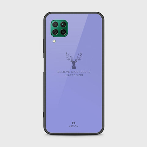 Huawei P40 Lite Cover - Nice Series - HQ Ultra Shine Premium Infinity Glass Soft Silicon Borders Case