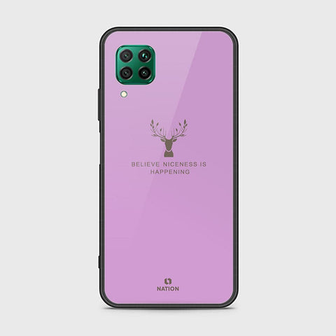 Huawei P40 Lite Cover - Nice Series - HQ Ultra Shine Premium Infinity Glass Soft Silicon Borders Case