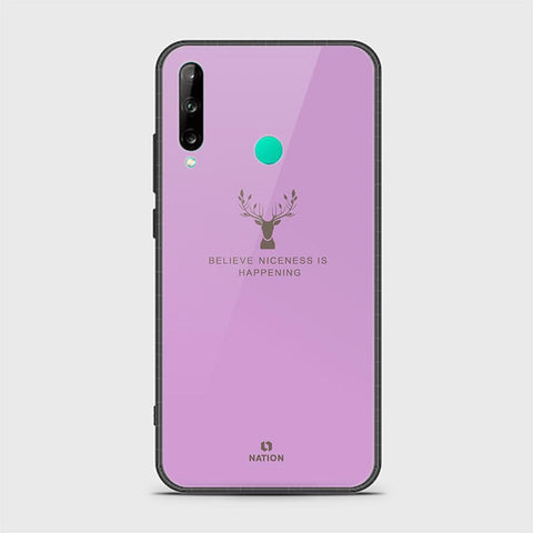 Huawei Y7P Cover - Nice Series - HQ Ultra Shine Premium Infinity Glass Soft Silicon Borders Case