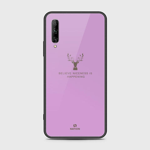 Huawei Y9s Cover - Nice Series - HQ Ultra Shine Premium Infinity Glass Soft Silicon Borders Case