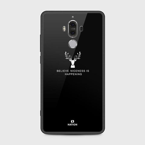 Huawei Mate 9 Cover - Nice Series - HQ Ultra Shine Premium Infinity Glass Soft Silicon Borders Case
